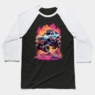 Monster Truck Baseball T-Shirt